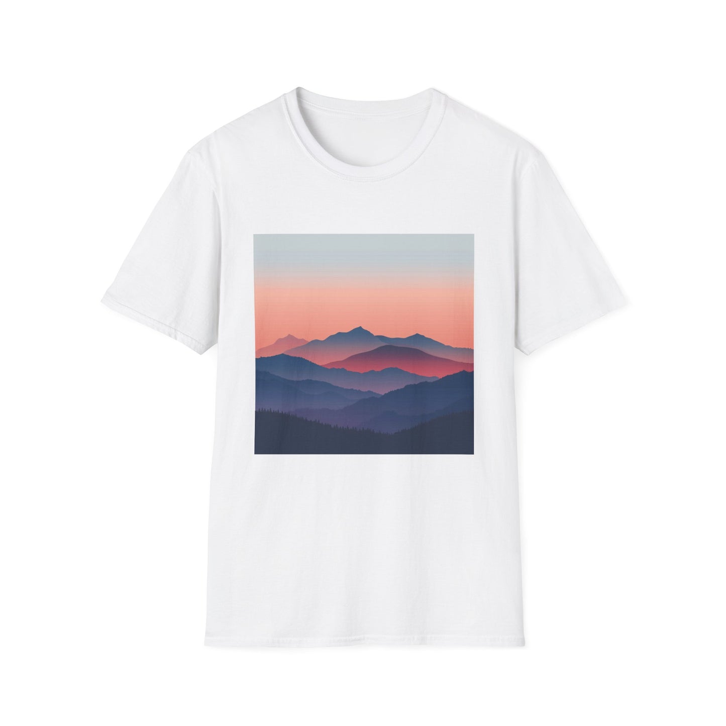 mountain shirts minimalist landscape t shirt