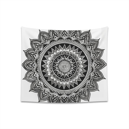 "Zen Harmony Mandala Tapestry for Mindfulness and Relaxation | High-Quality Material | Perfect Gift | Available in Multiple Sizes"