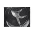 Ballet Dancer Spinning Through Gravity — Plush Fleece Throw Blanket — 300 GSM Plush Coral Fleece Texture Close-Up