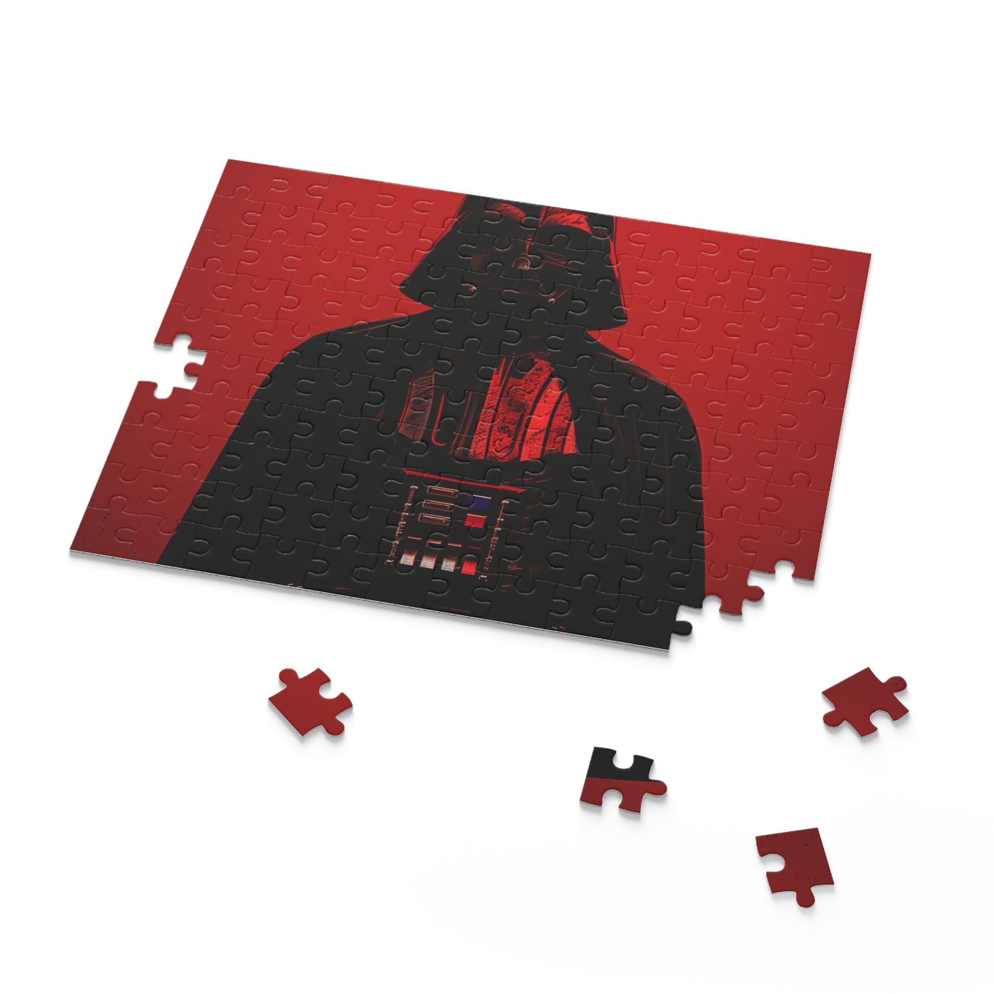 "Dark Lord Darth Vader jigsaw puzzle for Star Wars fans and puzzle enthusiasts"