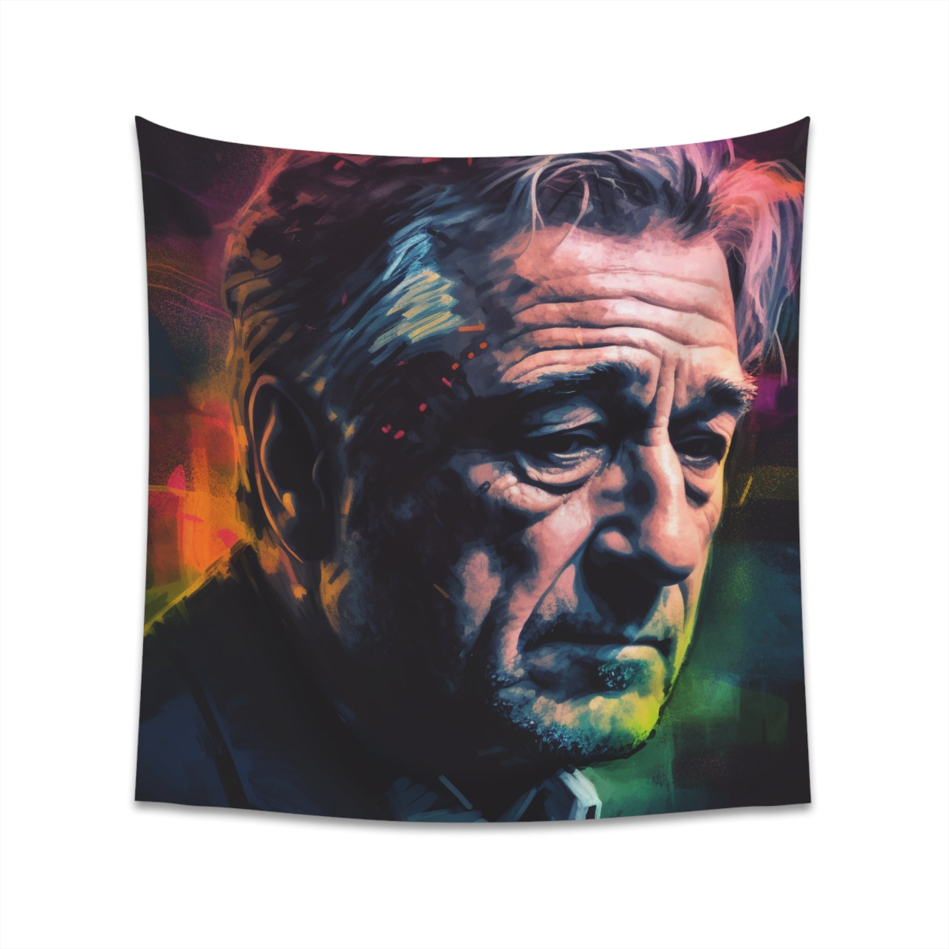 "Robert De Niro Tapestry Tribute: High-Quality, Comfortable, and Stylish | Perfect Gift - Available in 2 Sizes | Shop Now!"