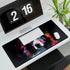 Cute Collie — XL & XXL Desk Mat — 3mm Non-Slip Natural Rubber Base Detail
