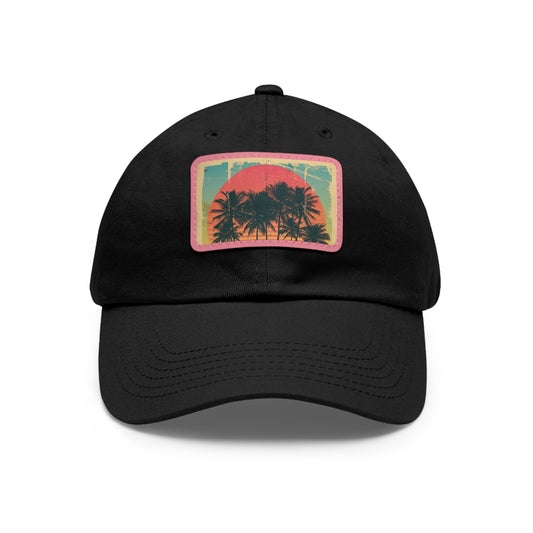 Sunset Palms Retro Cap | Hats | Accessories, Cotton, hat, Hats, hats-tag, Unisex, Vegan | Prints with Passion