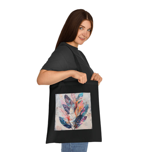 Free Spirit Feathers Tote Bag | Tote Bag | Accessories, Bags, Cotton, DTG, Totes | Prints with Passion