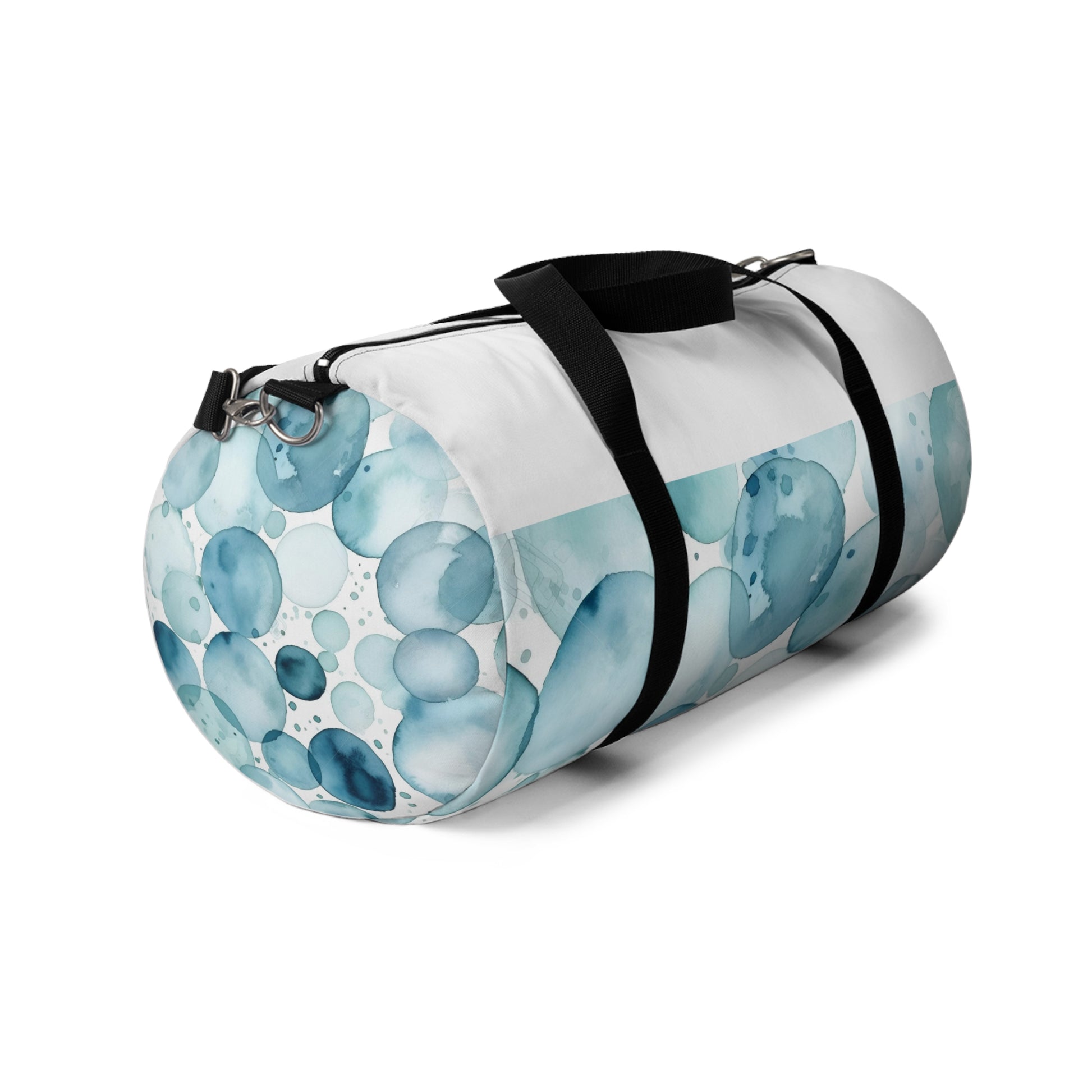 Eye-catching Blue Water Duffel | Duffle Bags | Accessories, All Over Print, AOP, Assembled in the USA, Assembled in USA, Bags, Duffle, Made in the USA, Made in USA | Prints with Passion