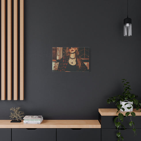 90s Retro Grunge Abstract Texture — Canvas Wall Art — Product Detail View 5