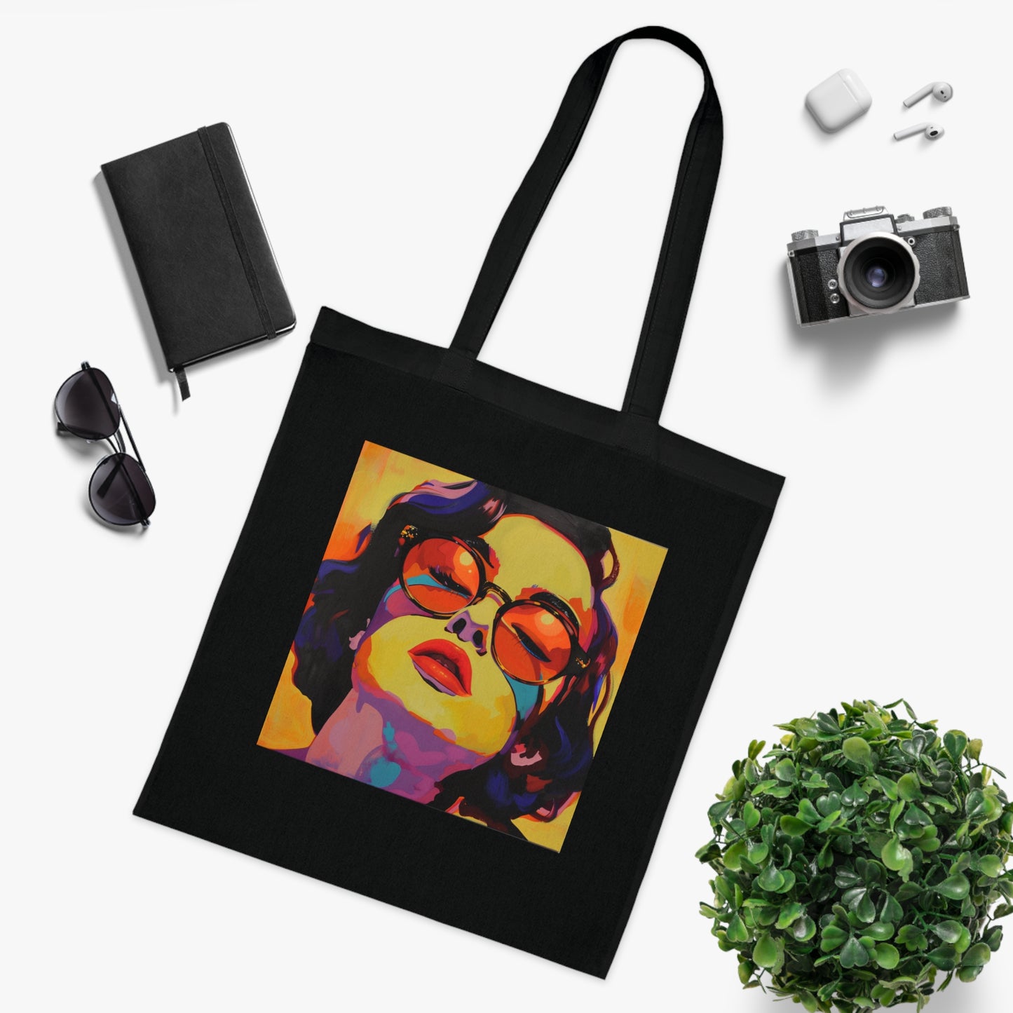 Pop Art Attitude Tote Bag