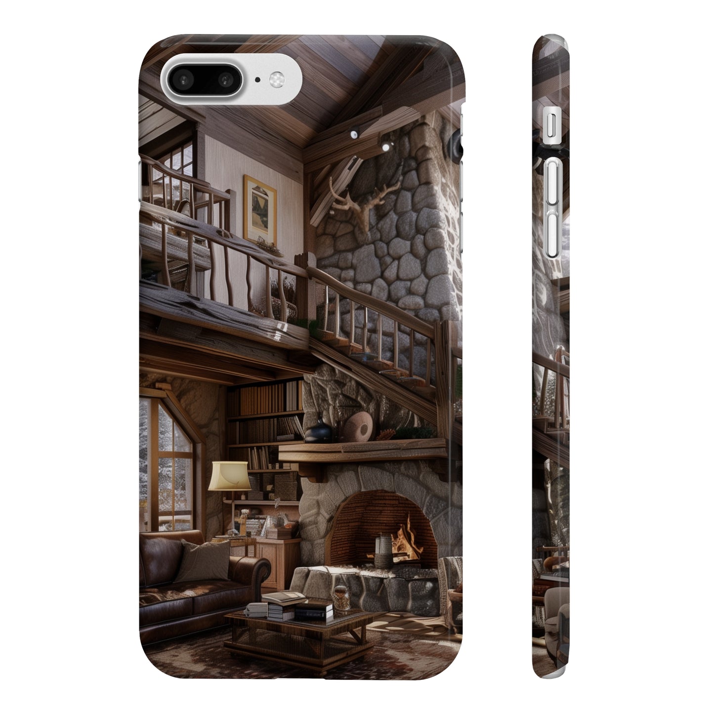 Cabin in the Woods: Rustic Mountain Phone Case