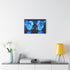 Fallen Angel with Glowing Wings — Canvas Wall Art — Kiln-Dried Pine Frame & Ready-to-Hang Back View