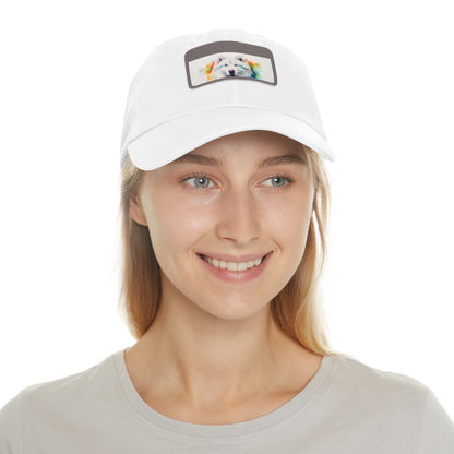 Watercolor Samoyed Charm Baseball Cap