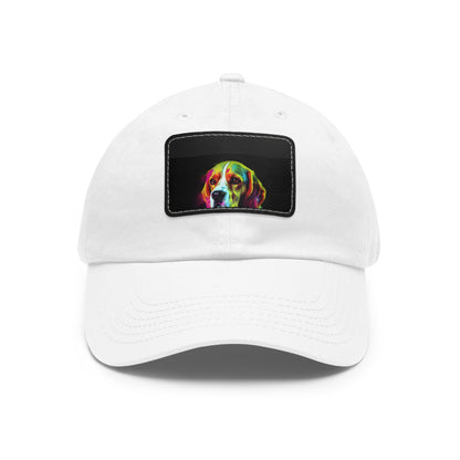 Playful Pup Beagle Baseball Cap