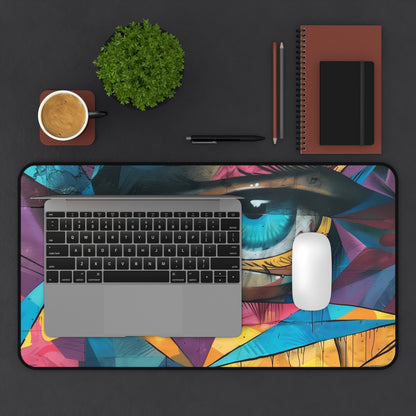 Neon Jungle Desk Mat: Elevate Your Workspace