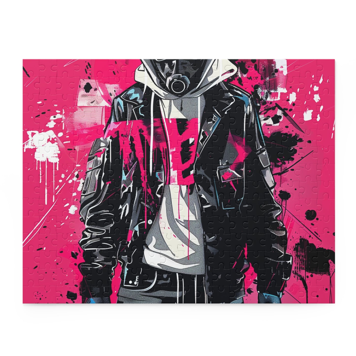 City Typography Puzzle - Vibrant streetwear urban typography jigsaw. Perfect for design & urban culture fans.