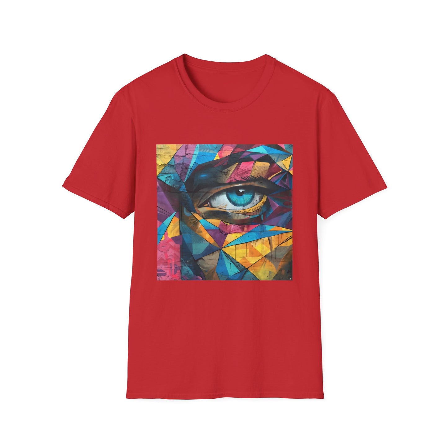 The Concrete Canvas: Urban Symphony T-shirt 
 Renegade Rhythm: Street Art Symphony T-shirt