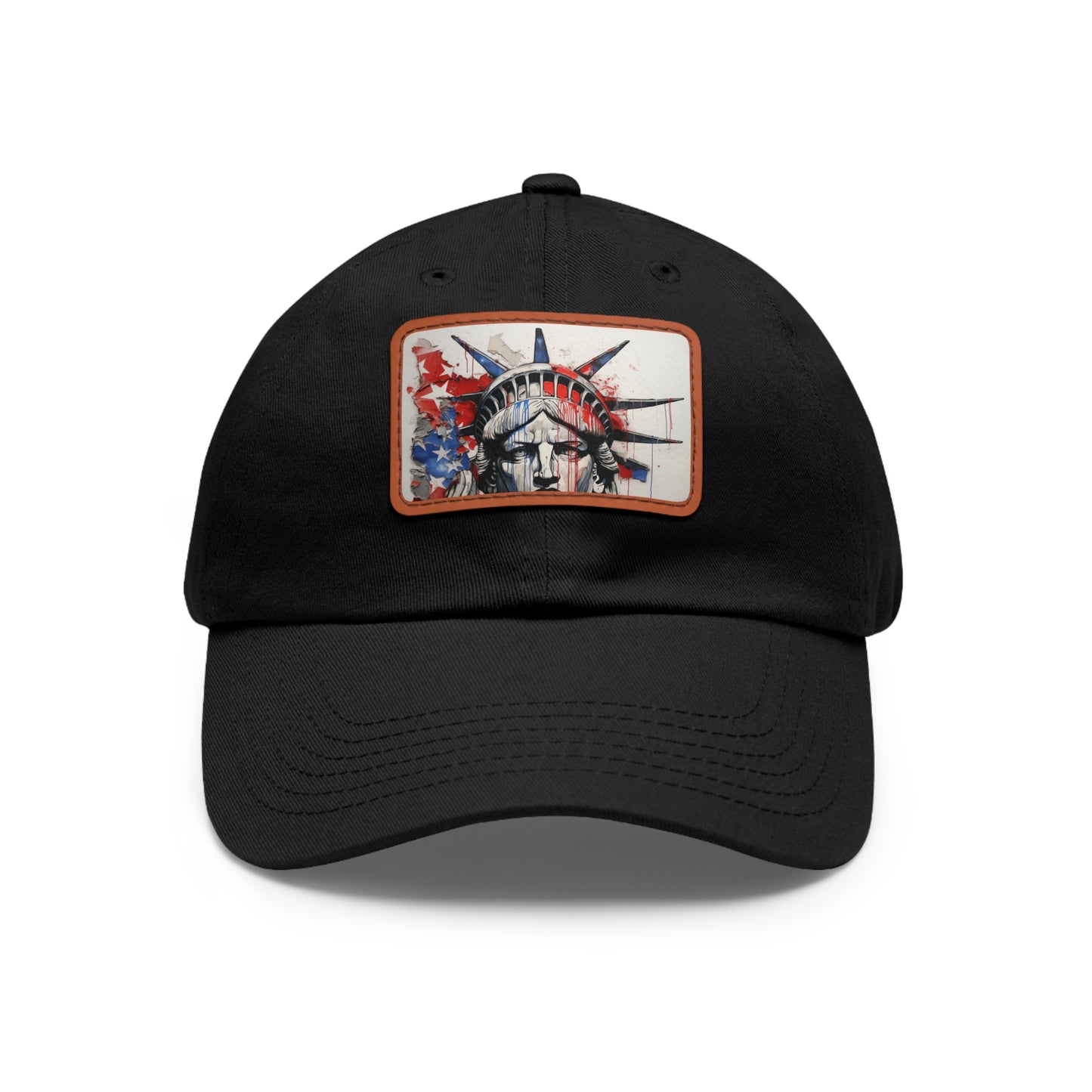 Liberty Sketch American Flag Baseball Cap