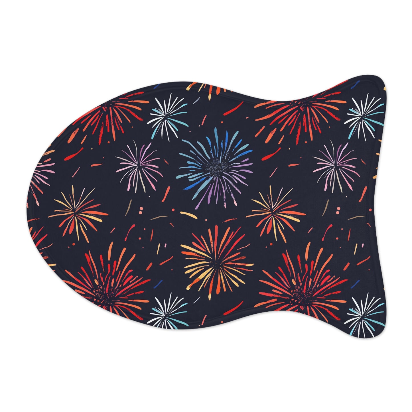 Fireworks Feast Pet Mat