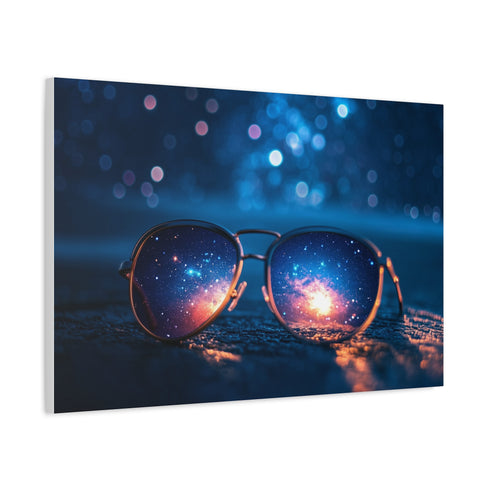 Supernova Reflecting in Sunglasses (Edition II) — Canvas Wall Art — Product Detail View 6