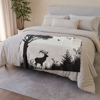 this blanket brings a touch of the wild into your home. Made with high-quality materials for ultimate comfort and warmth