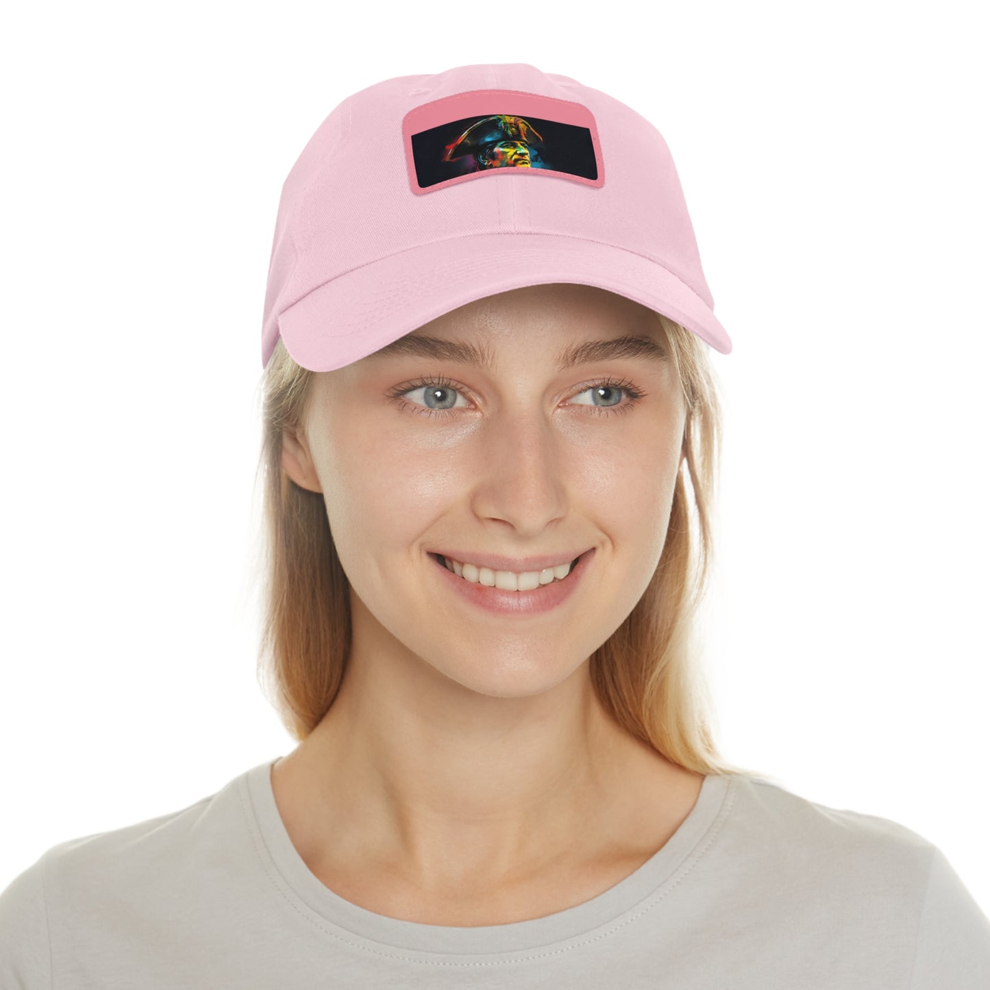 Neon Napoleon Watercolor Baseball Cap