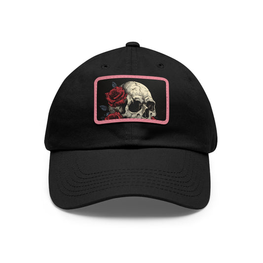 Midnight Bloom Gothic Skull Cap | Hats | Accessories, Cotton, hat, Hats, hats-tag, Unisex, Vegan | Prints with Passion