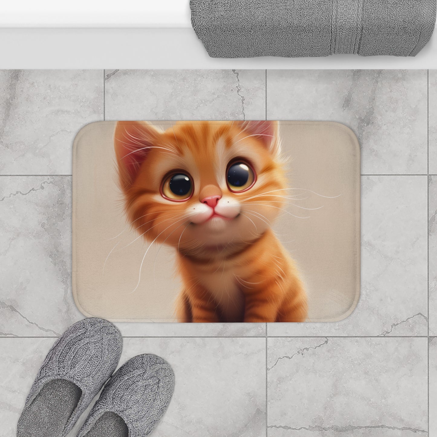 Whiskers & Paws Bath Mat