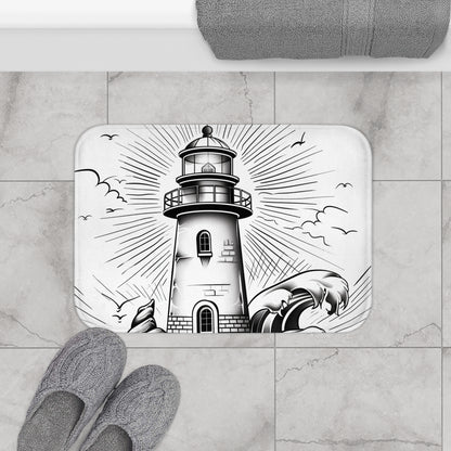 Lighthouse Haven Bath Mat