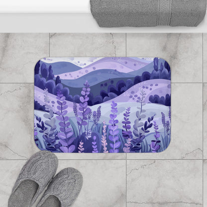 Lavender Fields Bath Mat