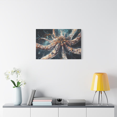Starborn Creature Made of Fractals (Edition II) — Canvas Wall Art — Product Detail View 7