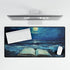 Moonlight Spilling from Open Book — XL & XXL Desk Mat — Product Detail View 5