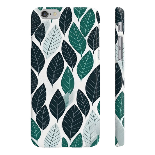 Verdant Vine: Modern Leaf Pattern Phone Case | Phone Case | Accessories, Glossy, iPhone Cases, Matte, Phone Cases, Samsung Cases, Slim | Prints with Passion