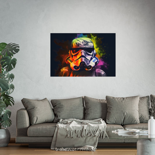 making it a must-have for Star Wars enthusiasts and art aficionados alike. Printed on high-quality paper