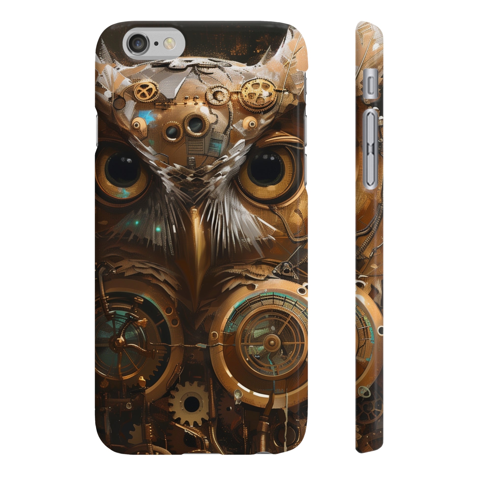 Steampunk Owl:Nocturnal Wonders Phone Case | Phone Case | Accessories, Glossy, iPhone Cases, Matte, Phone Cases, Samsung Cases, Slim | Prints with Passion