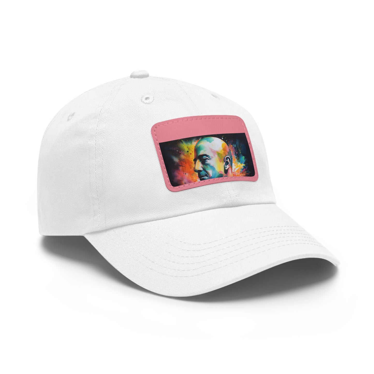 Neon Watercolor Jeff Bezos Cap