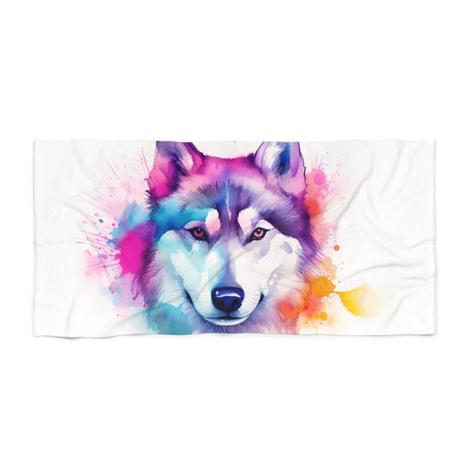 these towels are perfect for a day at the beach or pool. Wrap yourself in comfort and style with our husky beach towel collection.