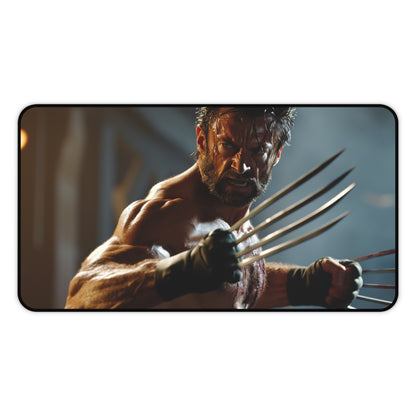 "Wolverine Claw Desk Mat - Iconic Hugh Jackman design for hardcore fans"