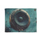 Music Floating from Cracked Speaker Plan Plush Fleece Throw Blanket