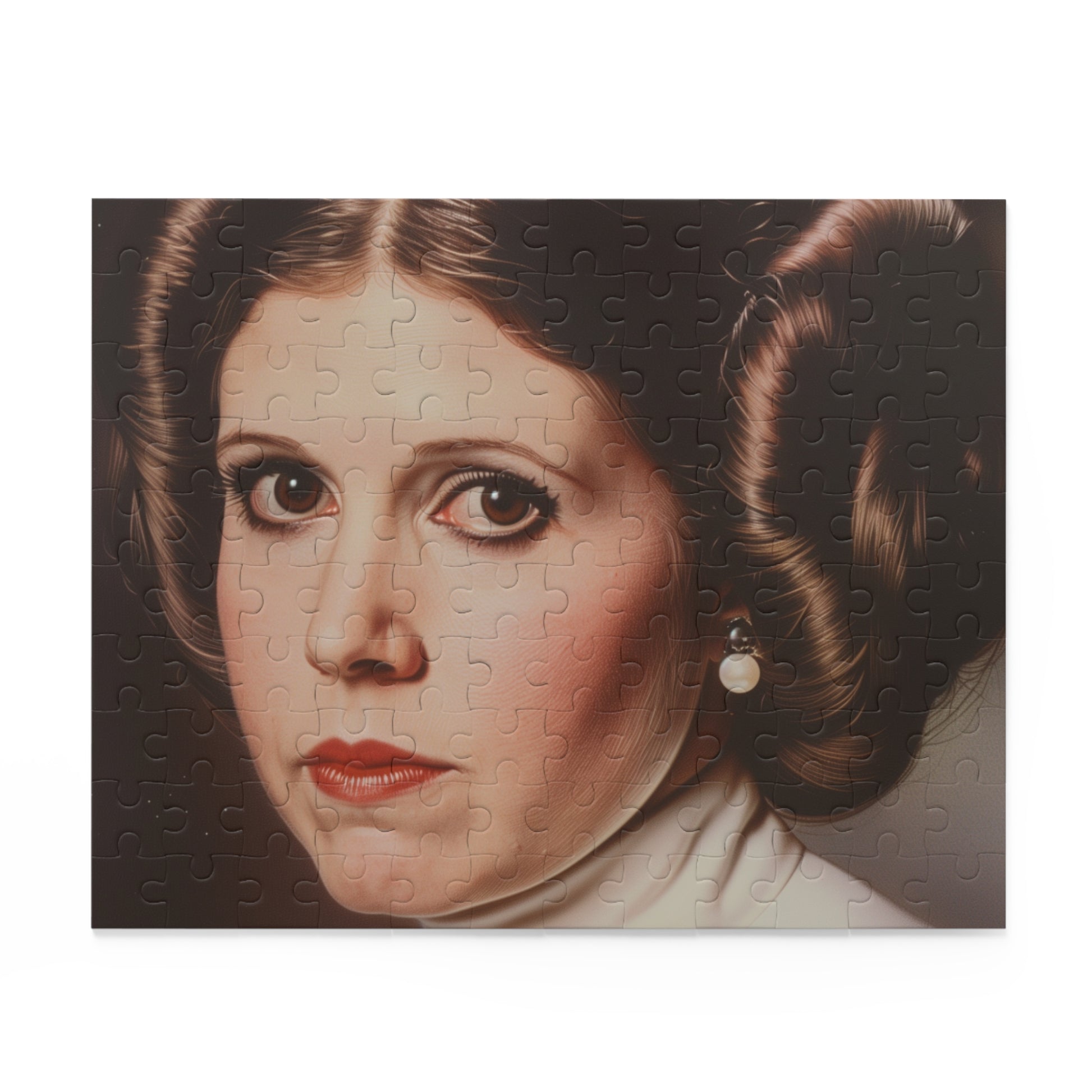 Star Wars Princess Leia Galactic Jigsaw Puzzle - Engaging portrait of Rebel Alliance leader