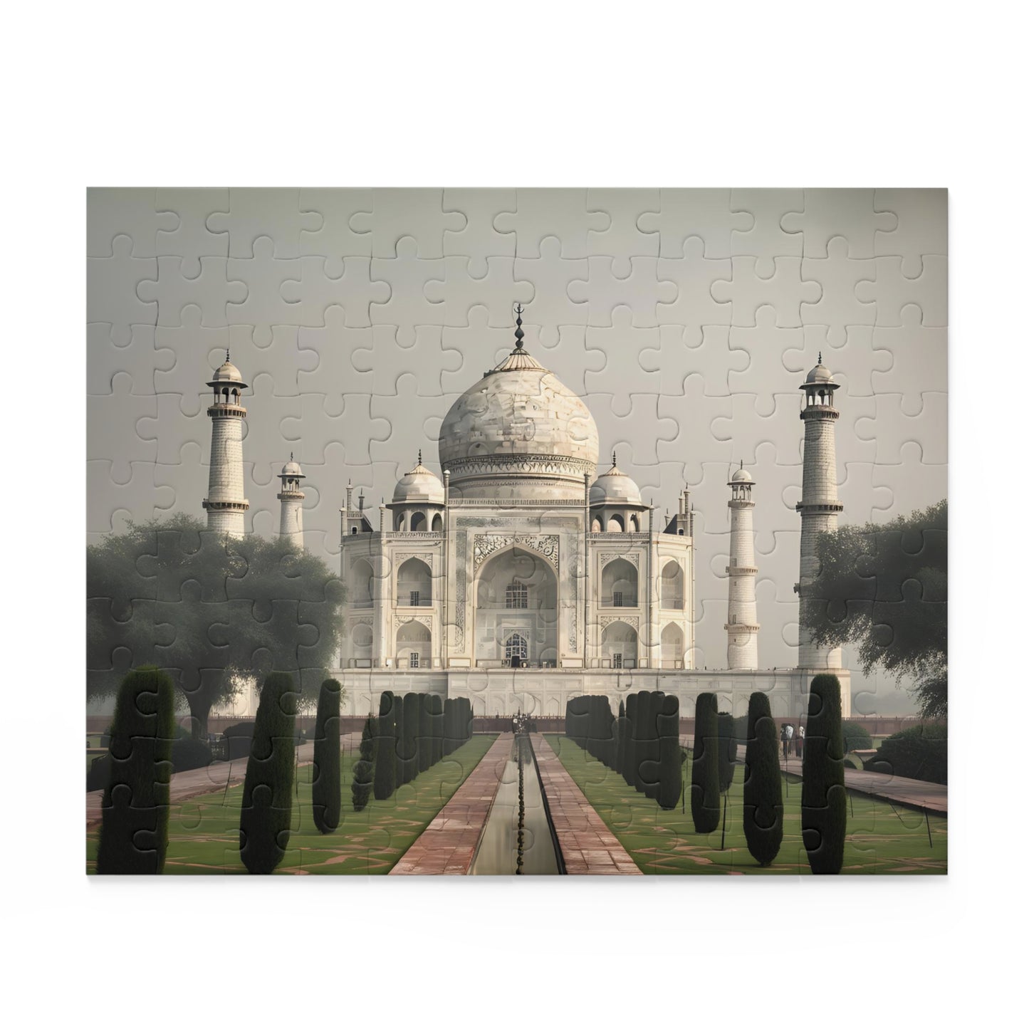 Taj Mahal Ivory Jigsaw Puzzle