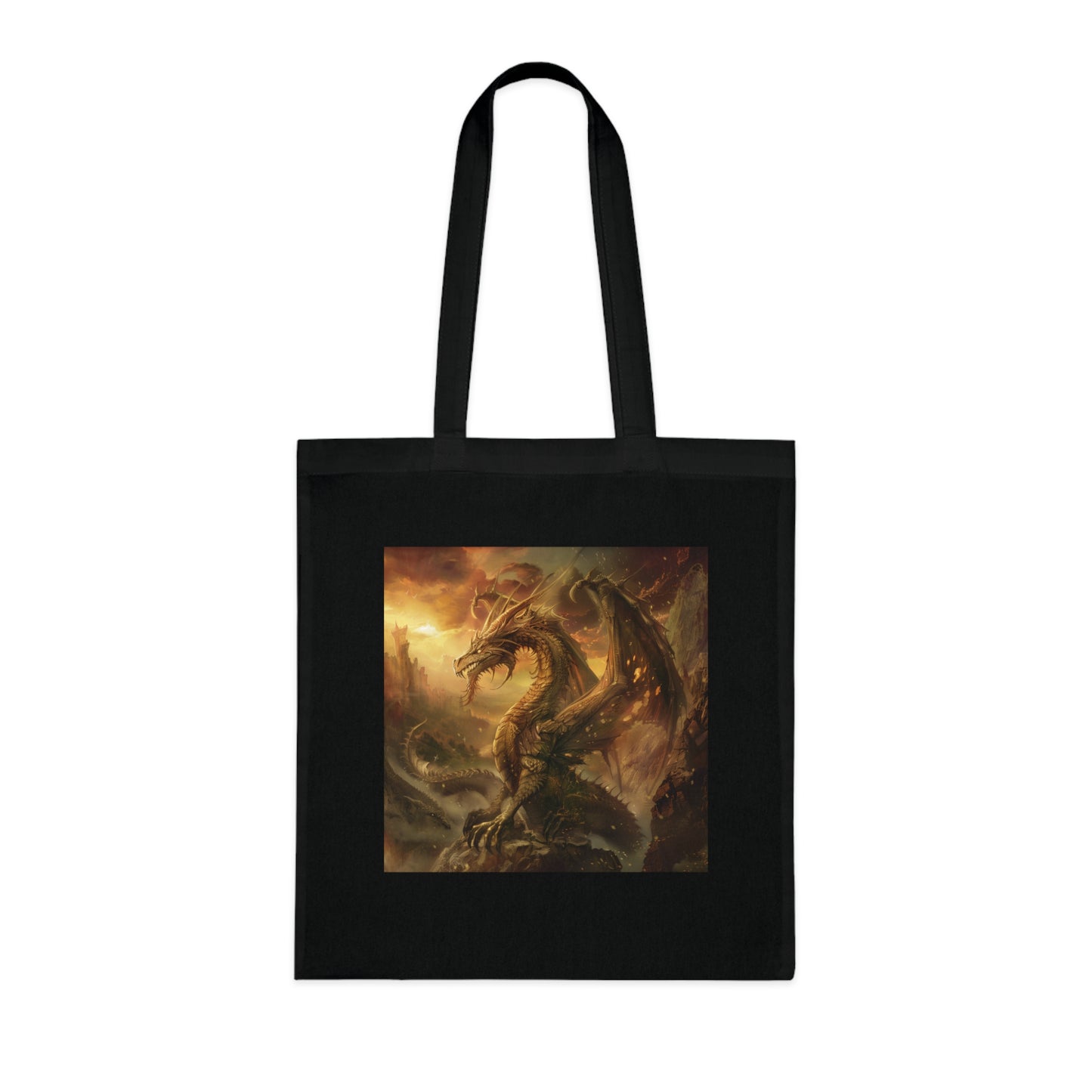 Dragonfire Tote Bag