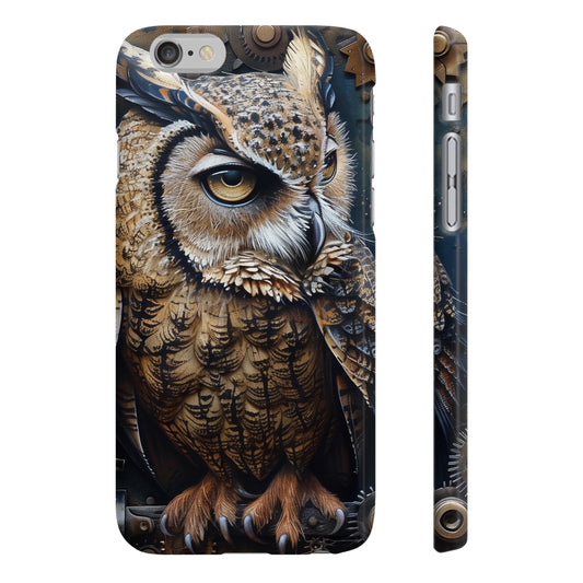 Clockwork Owl: Steampunk Avian Phone Case | Phone Case | Accessories, Glossy, iPhone Cases, Matte, Phone Cases, Samsung Cases, Slim | Prints with Passion