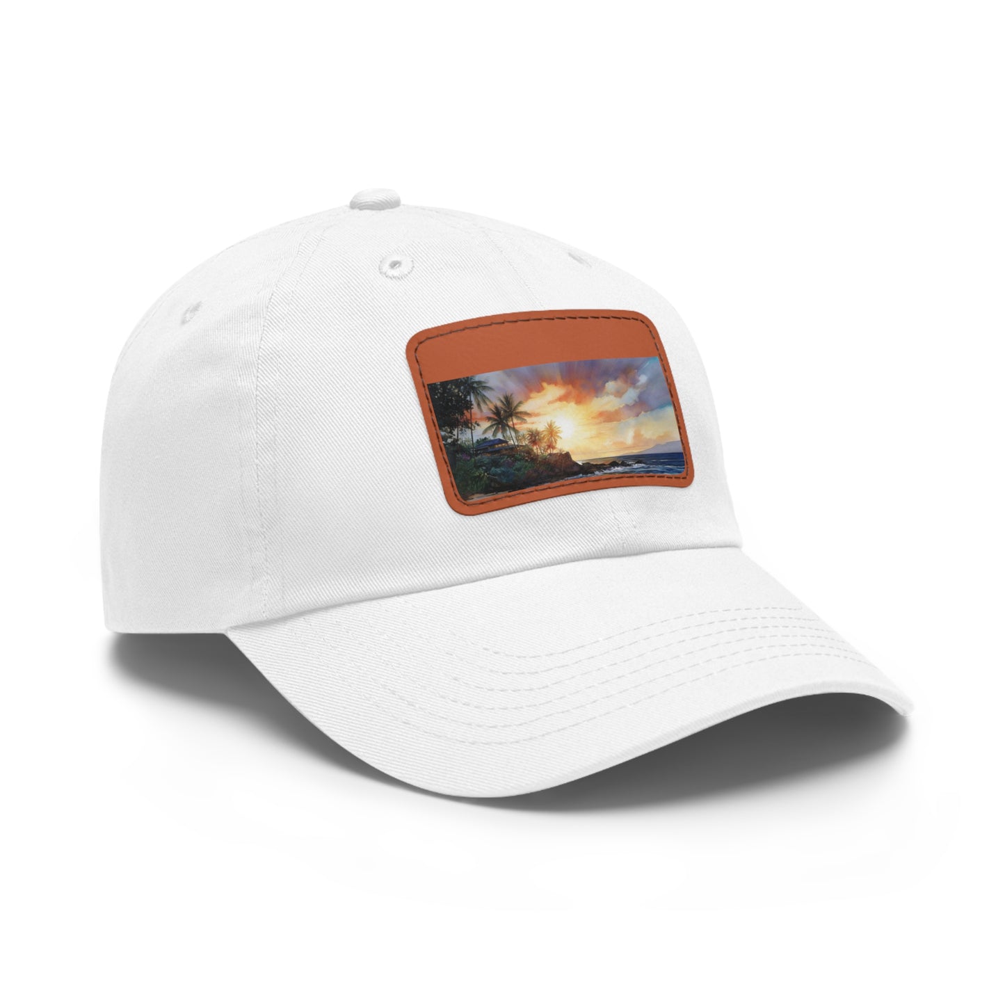 Hawaiian Sunset Paradise Cap