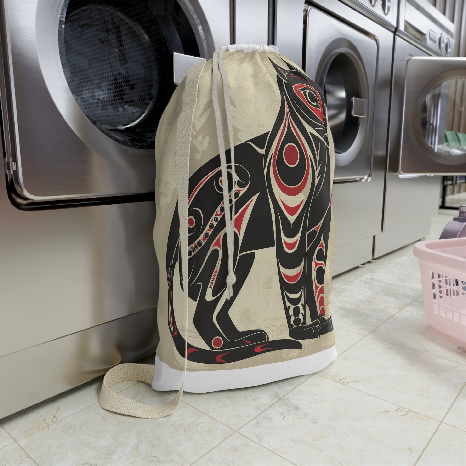 Wild Spirit Laundry Bag | Home Decor | Accessories, All Over Print, AOP, Bags, Laundry, Sublimation | Prints with Passion