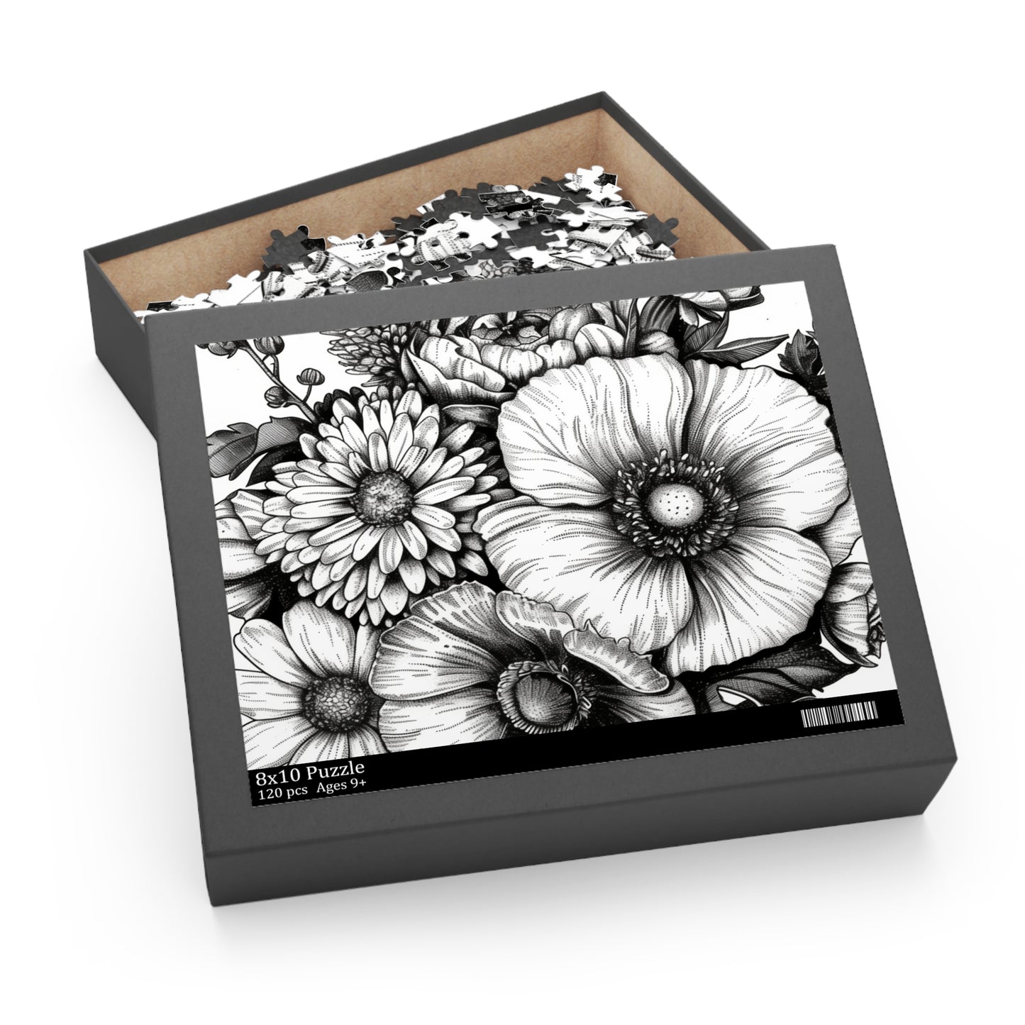 Floral Bliss Jigsaw Puzzle | Puzzle | Back-to-School, Fall Picks, Games, Holiday Picks, Home & Living, Puzzles, TikTok, Valentine's Day, Valentine's Day Picks | Prints with Passion