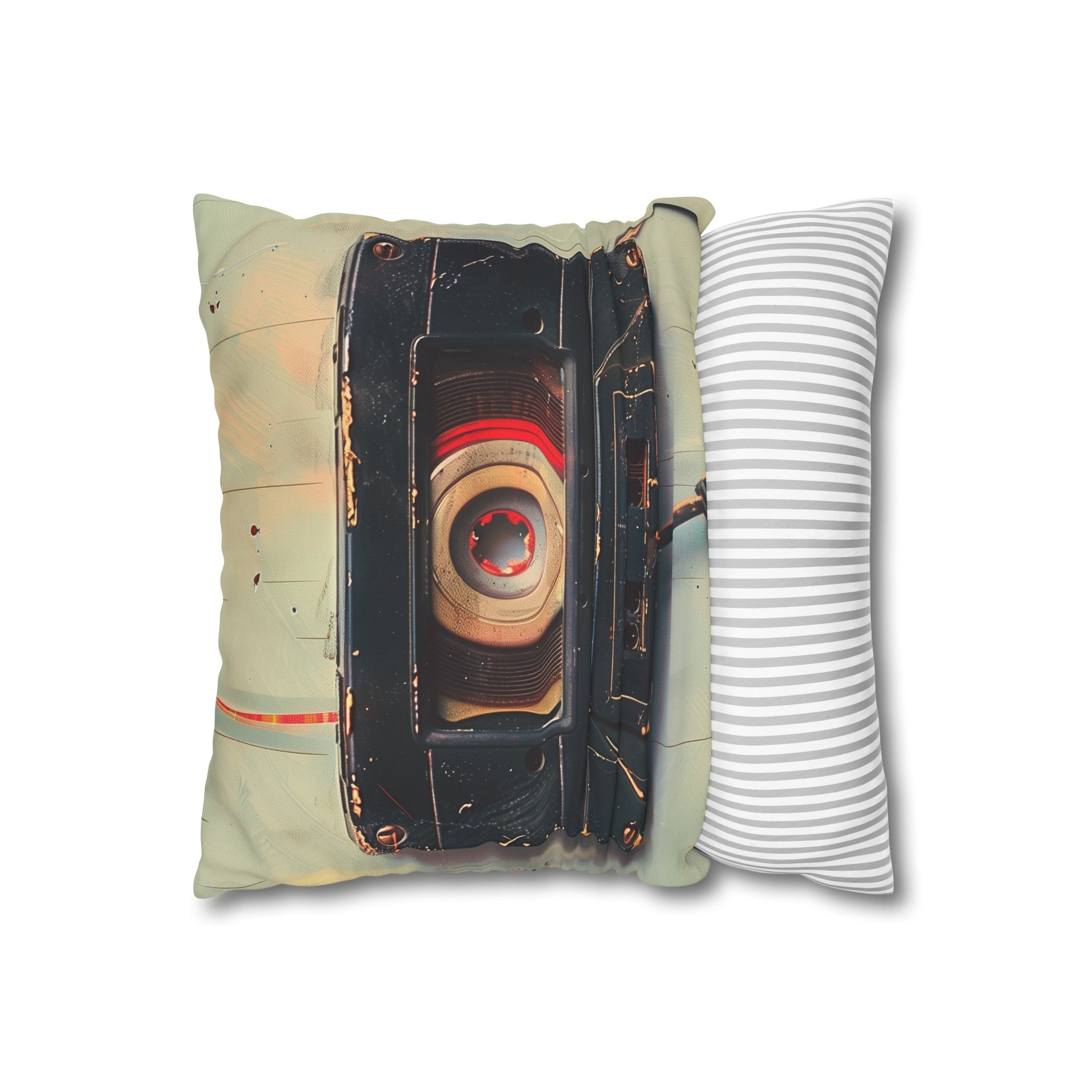 "Vintage Cassette Tape Pillowcase - High-Quality Comfort and Retro Cool for Your Bedroom | Makes a Great Gift | Shop Now!"