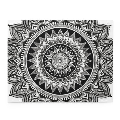 Zen Mandala Jigsaw Puzzle - A captivating pattern for tranquility and mindfulness at home