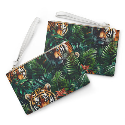 Tiger Safari Clutch Bag