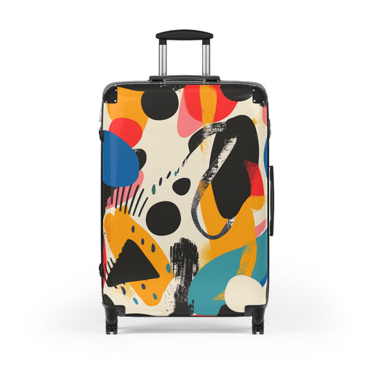 Vibrant Abstract Pattern Suitcase | Bags | Accessories, Bags, Travel, Travel Accessories | Printify