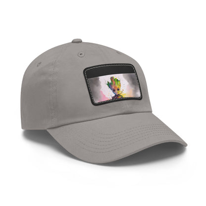 Neon Watercolor Baby Groot Baseball Cap