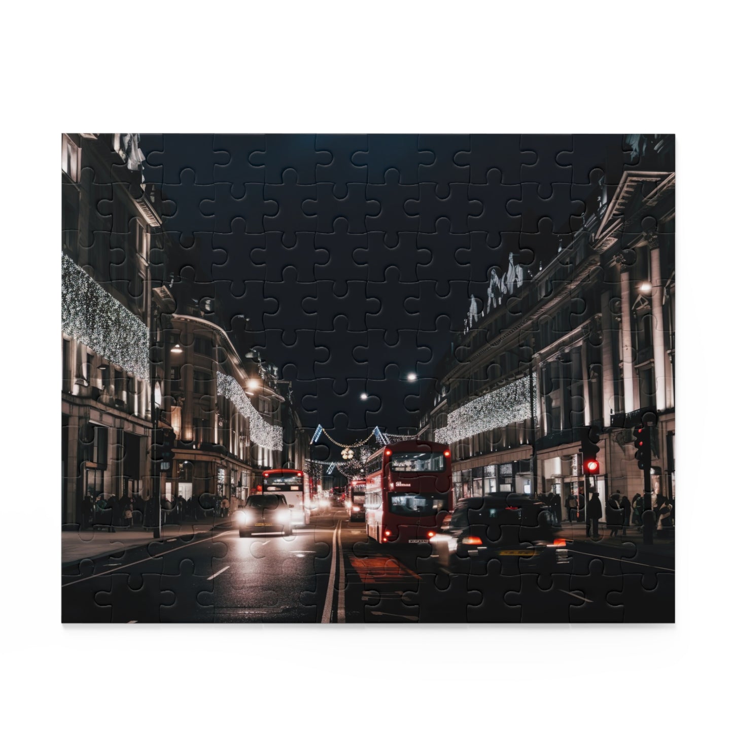 Oxford Street Night Puzzle