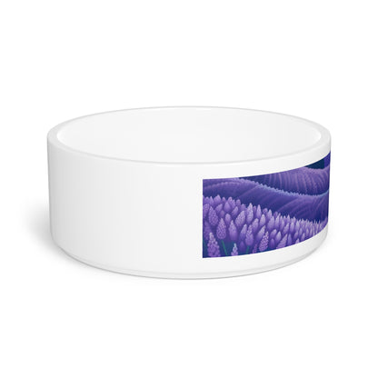 Lavender Fields Pet Bowl